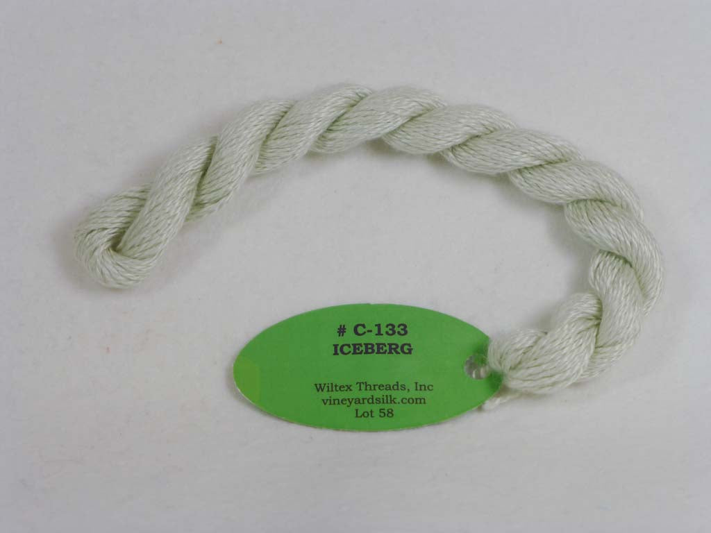 Vineyard Silk Classic 133 Iceberg by Wiltex Threads From Beehive Needle Arts