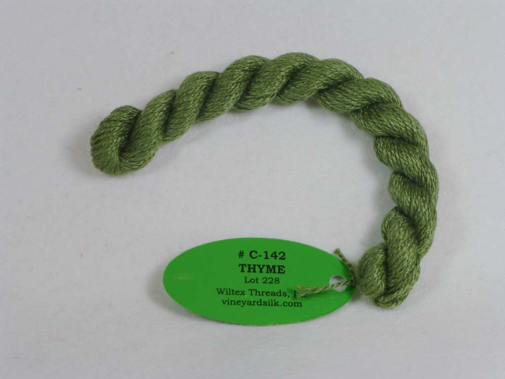 Vineyard Silk Classic 142 Thyme by Wiltex Threads From Beehive Needle Arts