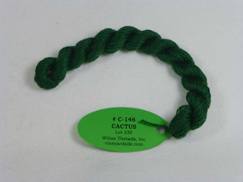 Vineyard Silk Classic 146 Cactus by Wiltex Threads From Beehive Needle Arts