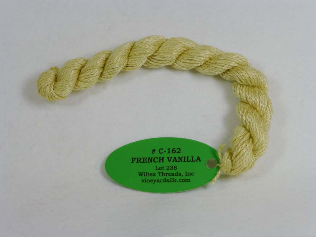Vineyard Silk Classic 162 French Vanilla by Wiltex Threads From Beehive Needle Arts