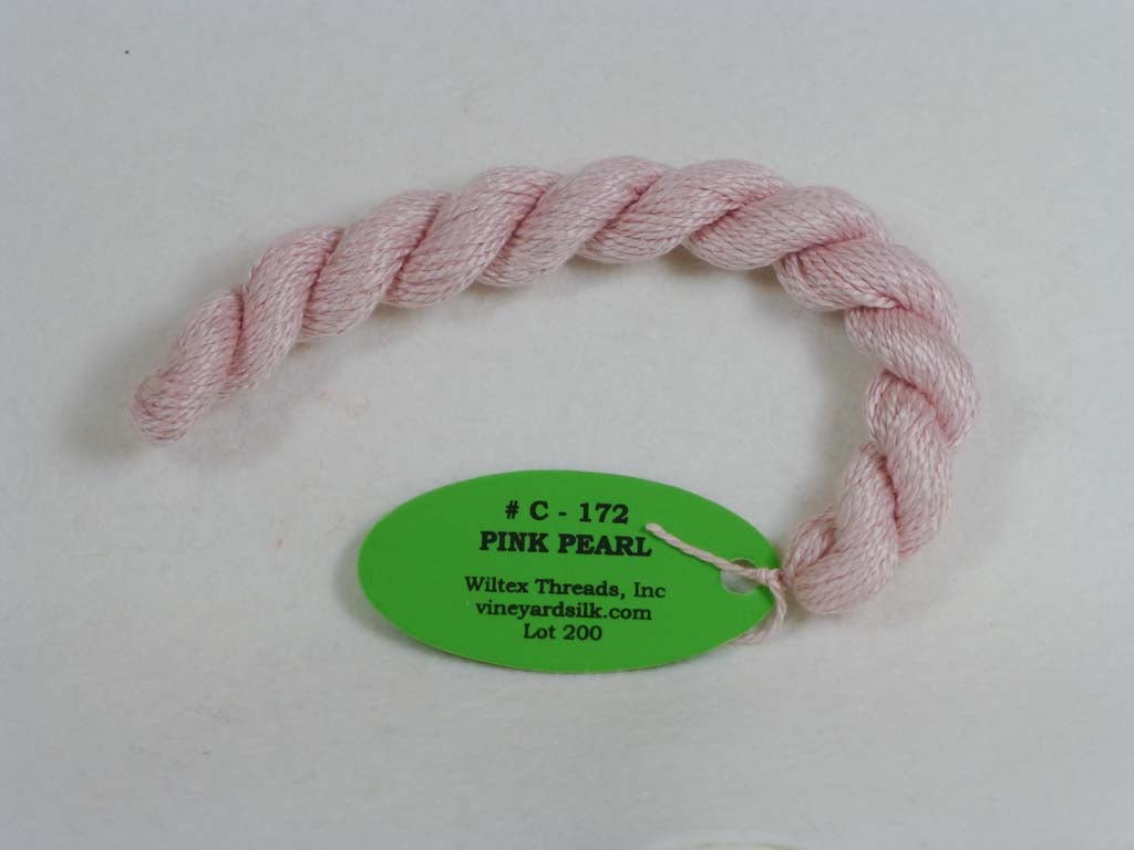 Vineyard Silk Classic 172 Pink Pearl by Wiltex Threads From Beehive Needle Arts