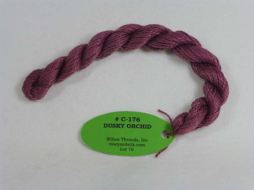 Vineyard Silk Classic 176 Dusky Orchid by Wiltex Threads From Beehive Needle Arts