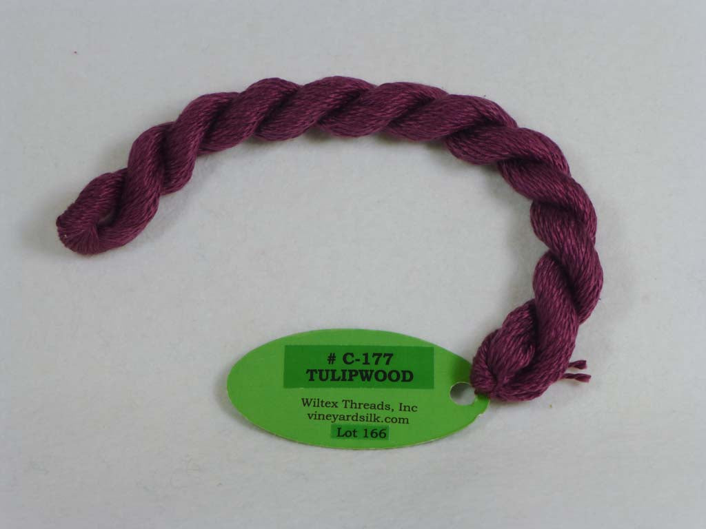 Vineyard Silk Classic 177 Tulipwood by Wiltex Threads From Beehive Needle Arts