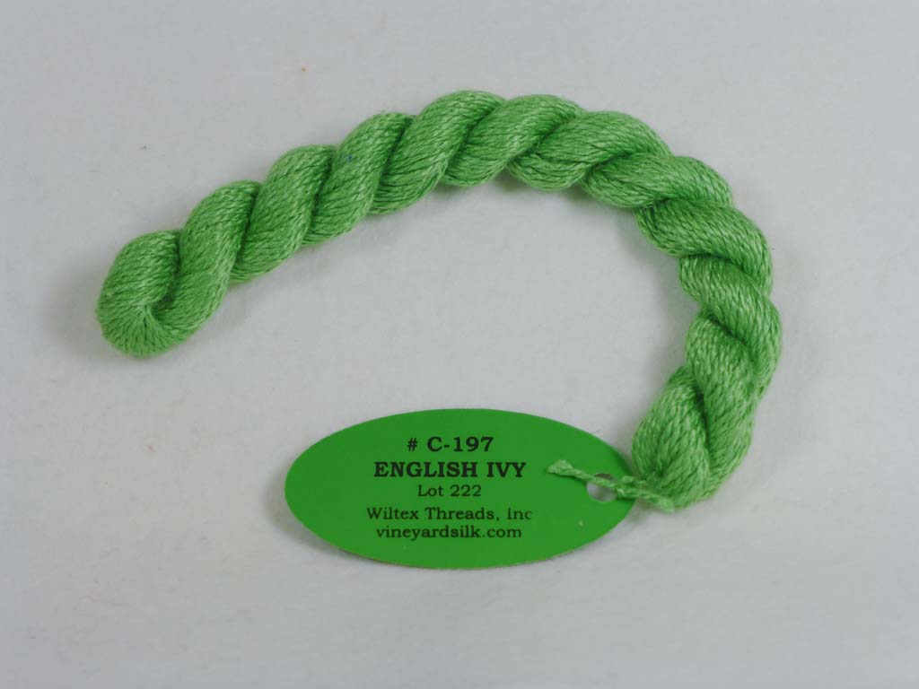 Vineyard Silk Classic 197 English Ivy by Wiltex Threads From Beehive Needle Arts
