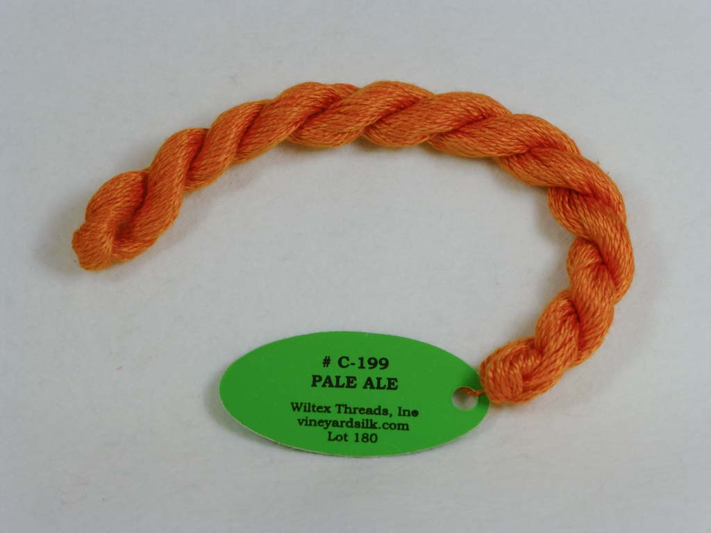 Vineyard Silk Classic 199 Pale Ale by Wiltex Threads From Beehive Needle Arts