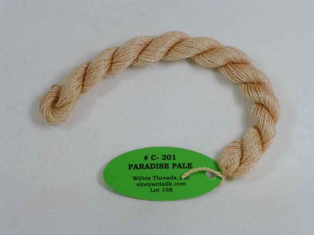 Vineyard Silk Classic 201 Paradise Pale by Wiltex Threads From Beehive Needle Arts