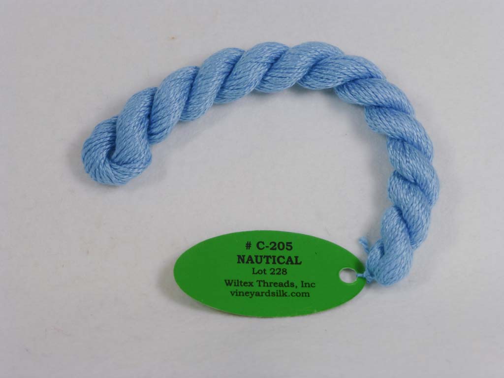 Vineyard Silk Classic 205 Nautical by Wiltex Threads From Beehive Needle Arts