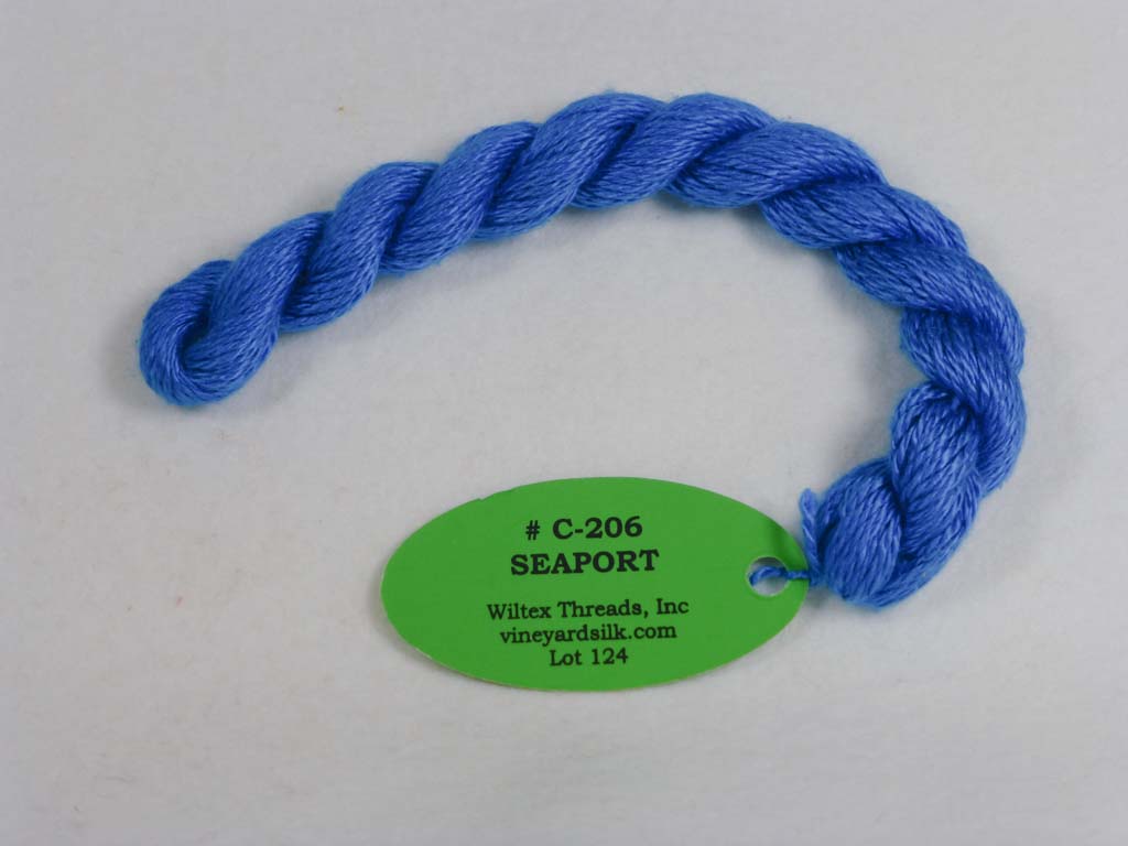 Vineyard Silk Classic 206 Seaport by Wiltex Threads From Beehive Needle Arts