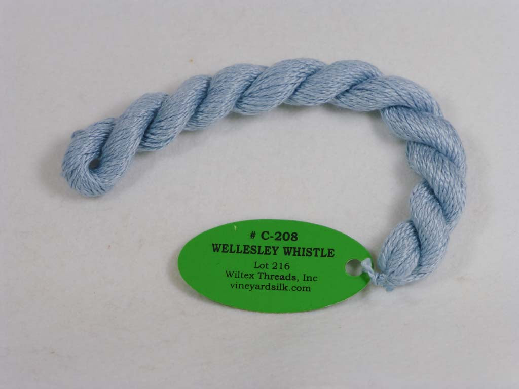 Vineyard Silk Classic 208 Wellesley Whistle by Wiltex Threads From Beehive Needle Arts