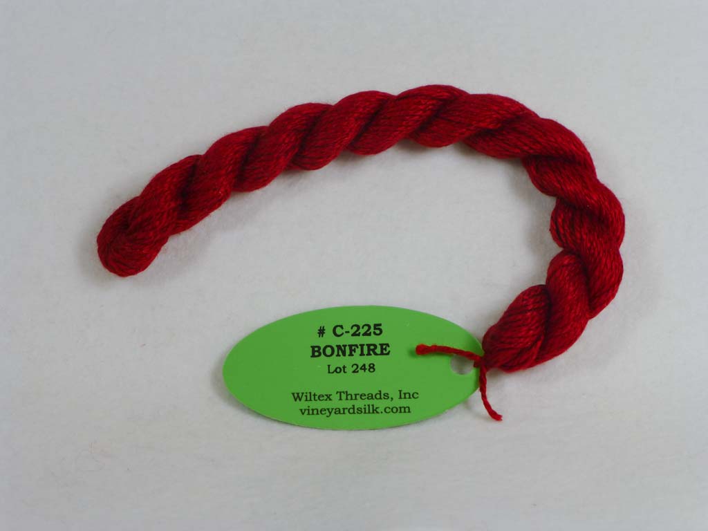 Vineyard Silk Classic 225 Bonfire by Wiltex Threads From Beehive Needle Arts