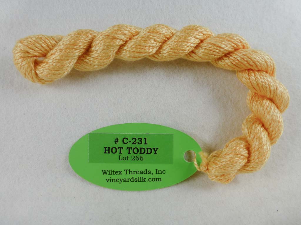 Vineyard Silk Classic 231 Hot Toddy by Wiltex Threads From Beehive Needle Arts