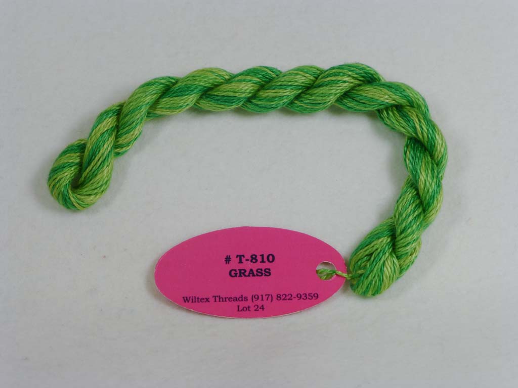 Tone on Tone 810 Grass by Wiltex Threads From Beehive Needle Arts