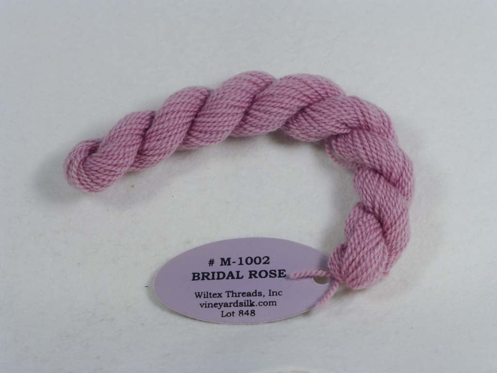 Vineyard Merino 1002 Bridal Rose by Wiltex Threads From Beehive Needle Arts