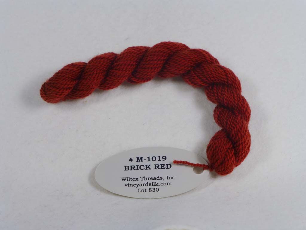 Vineyard Merino 1019 Brick Red by Wiltex Threads From Beehive Needle Arts