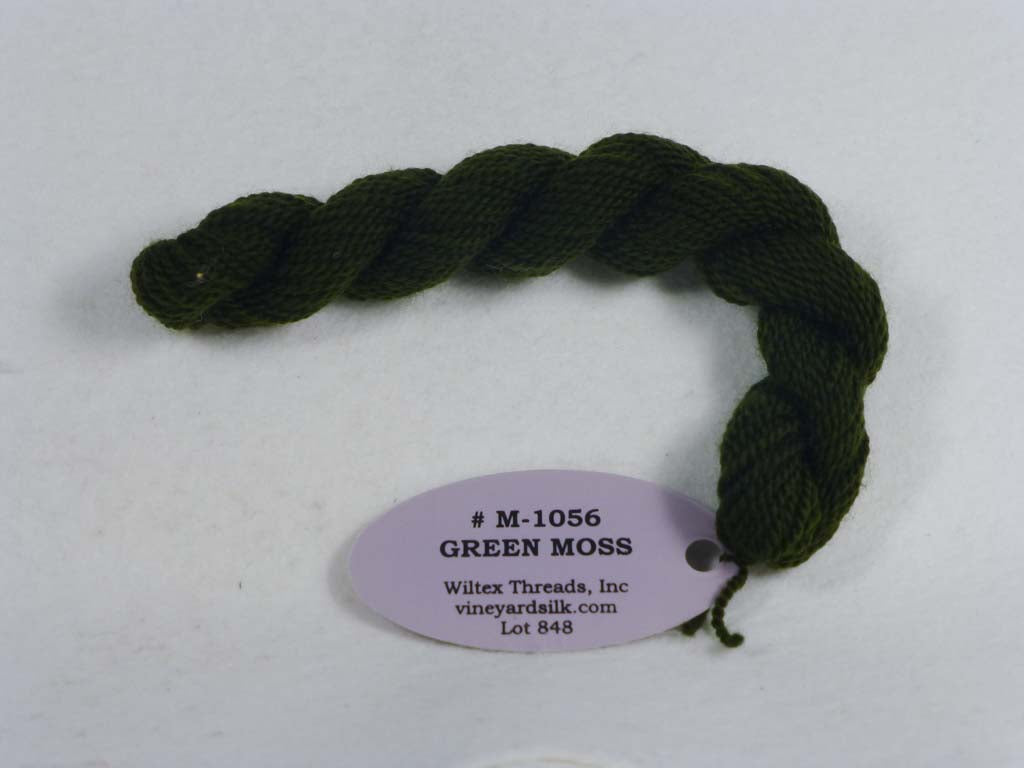 Vineyard Merino 1056 Green Moss by Wiltex Threads From Beehive Needle Arts