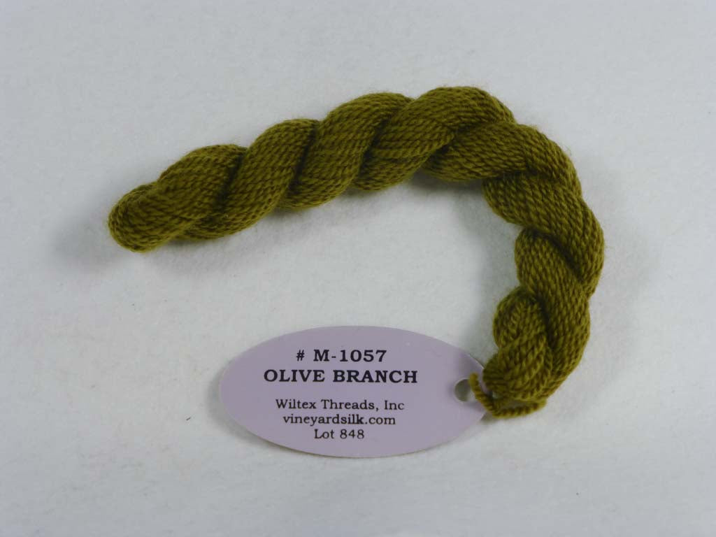 Vineyard Merino 1057 Olive Branch by Wiltex Threads From Beehive Needle Arts