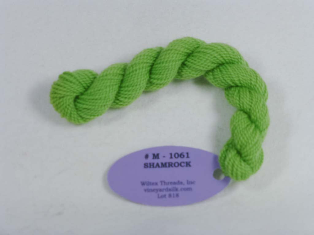 Vineyard Merino 1061 Shamrock by Wiltex Threads From Beehive Needle Arts