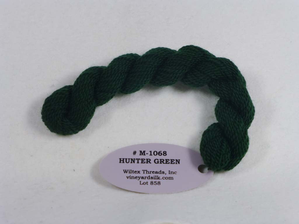 Vineyard Merino 1068 Hunter Green by Wiltex Threads From Beehive Needle Arts