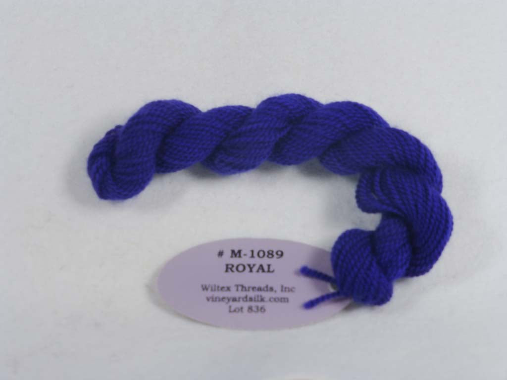 Vineyard Merino 1089 Royal by Wiltex Threads From Beehive Needle Arts