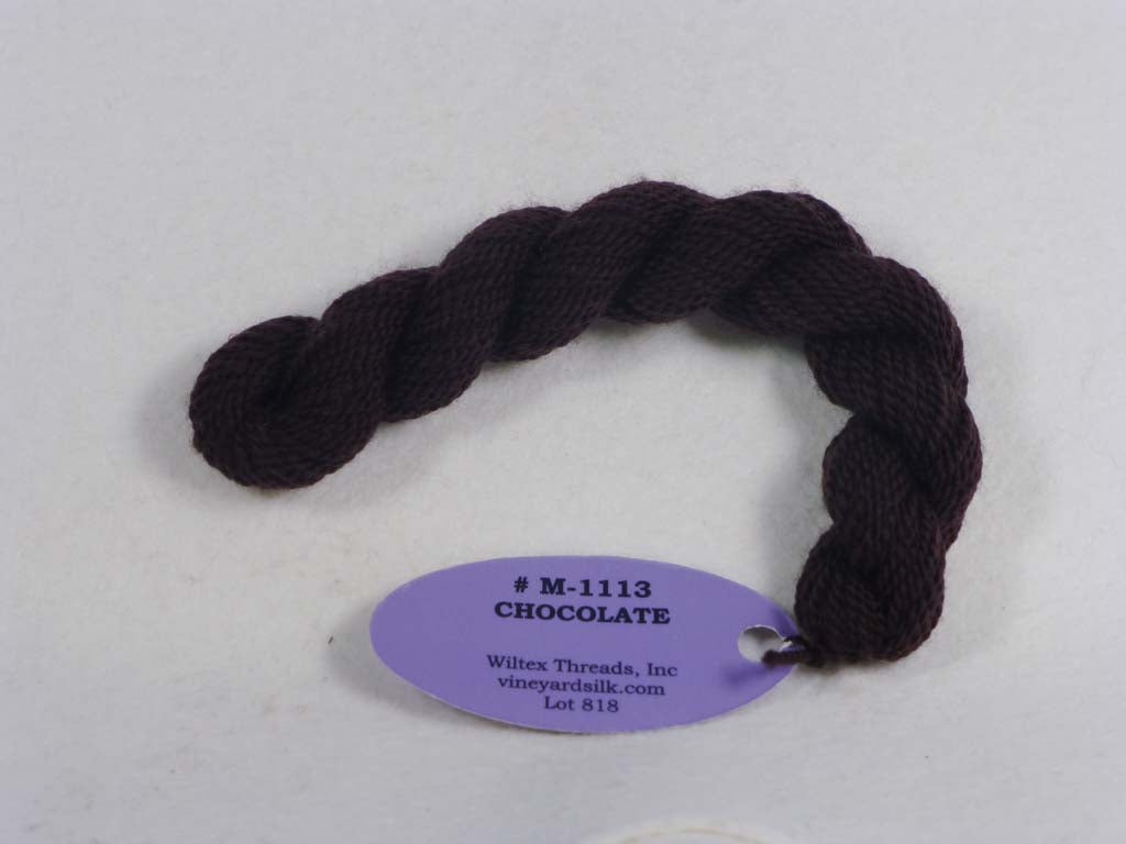 Vineyard Merino 1113 Chocolate by Wiltex Threads From Beehive Needle Arts