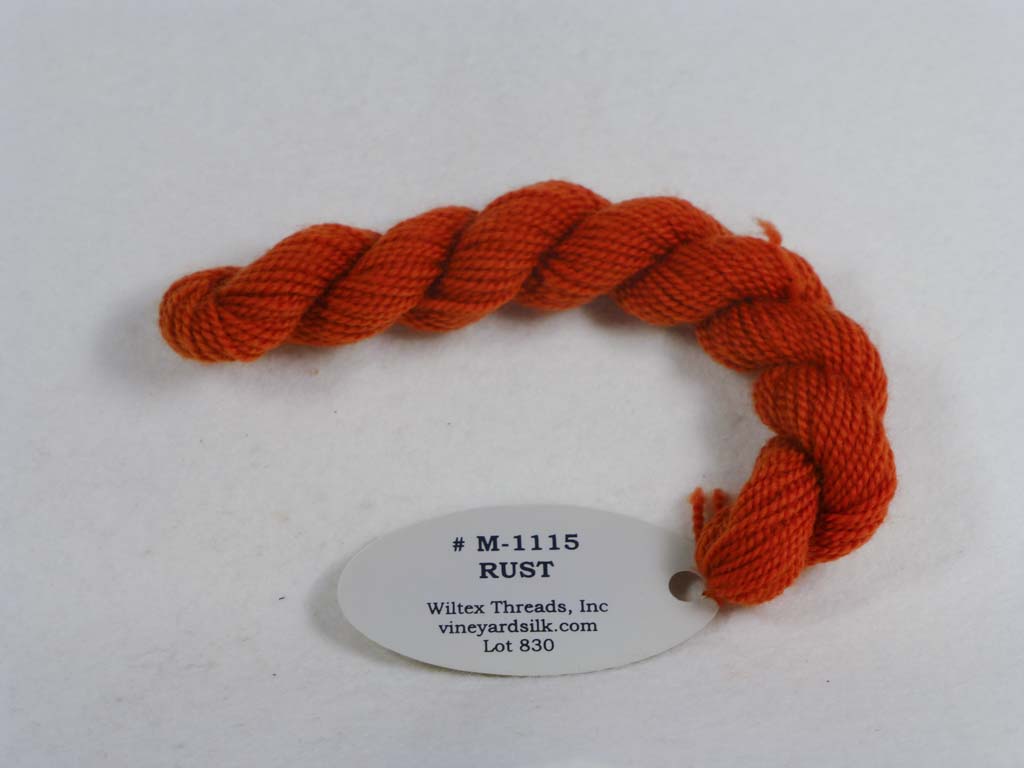 Vineyard Merino 1115 Rust by Wiltex Threads From Beehive Needle Arts