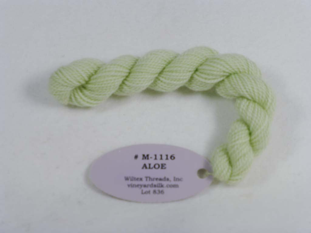 Vineyard Merino 1116 Aloe by Wiltex Threads From Beehive Needle Arts