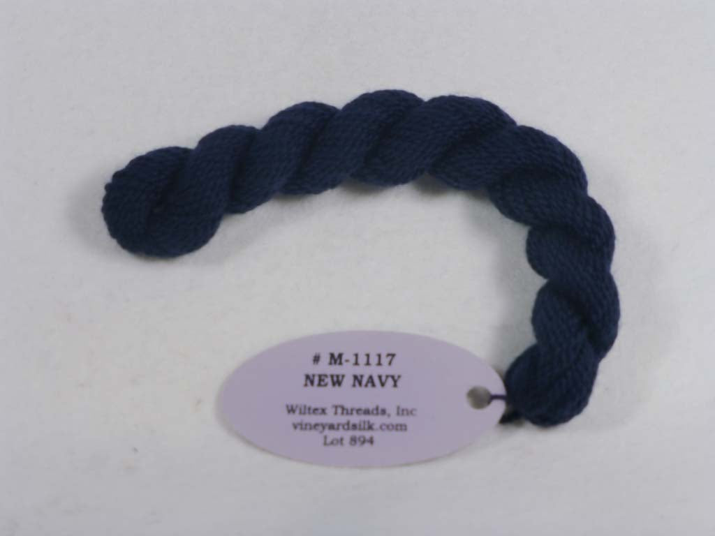 Vineyard Merino 1117 New Navy by Wiltex Threads From Beehive Needle Arts