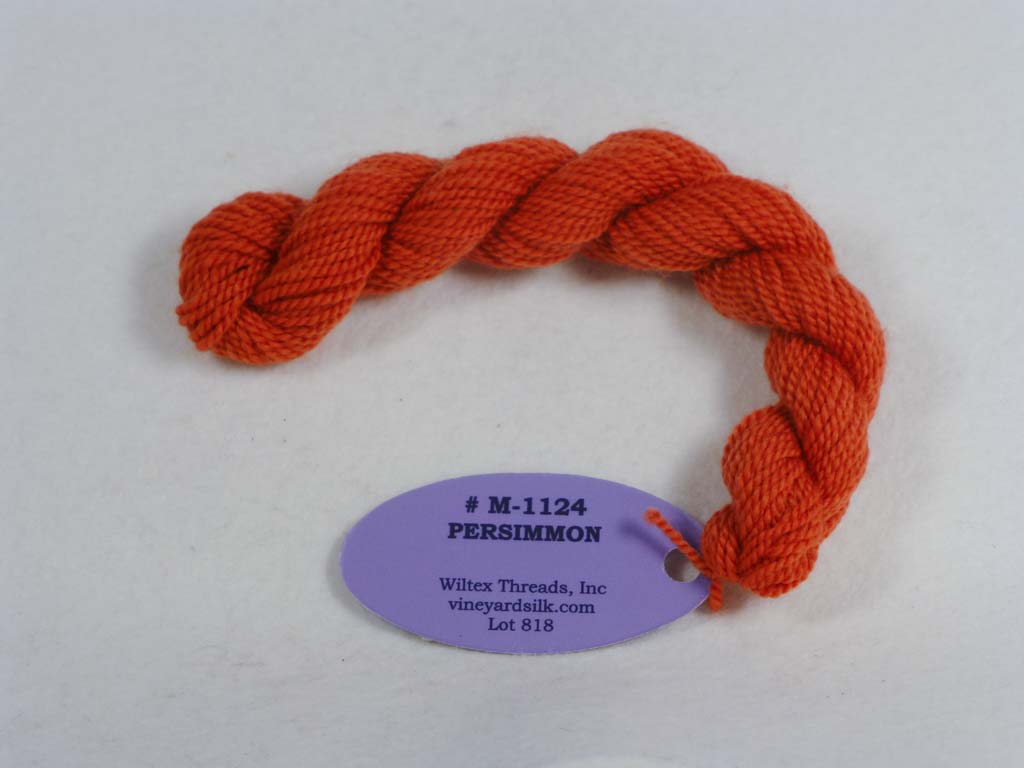 Vineyard Merino 1124 Persimmon by Wiltex Threads From Beehive Needle Arts
