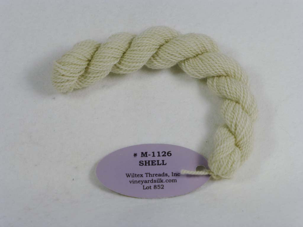 Vineyard Merino 1126 Shell by Wiltex Threads From Beehive Needle Arts