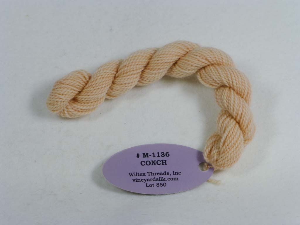 Vineyard Merino 1136 Conch by Wiltex Threads From Beehive Needle Arts