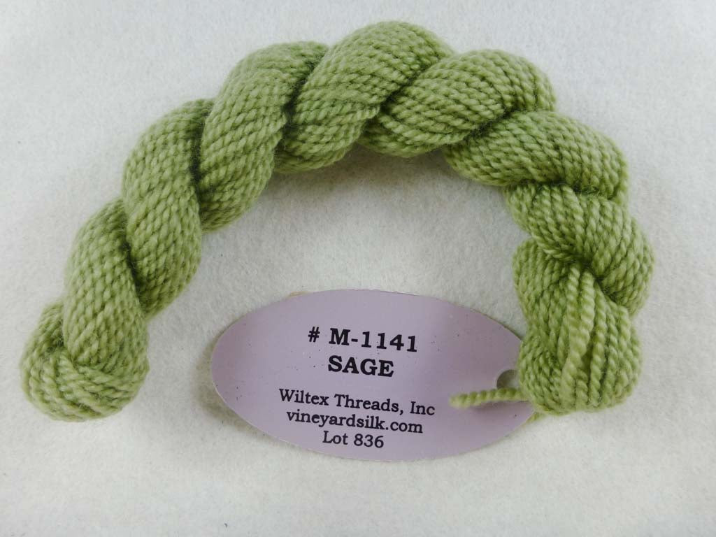 Vineyard Merino 1141 Sage by Wiltex Threads From Beehive Needle Arts