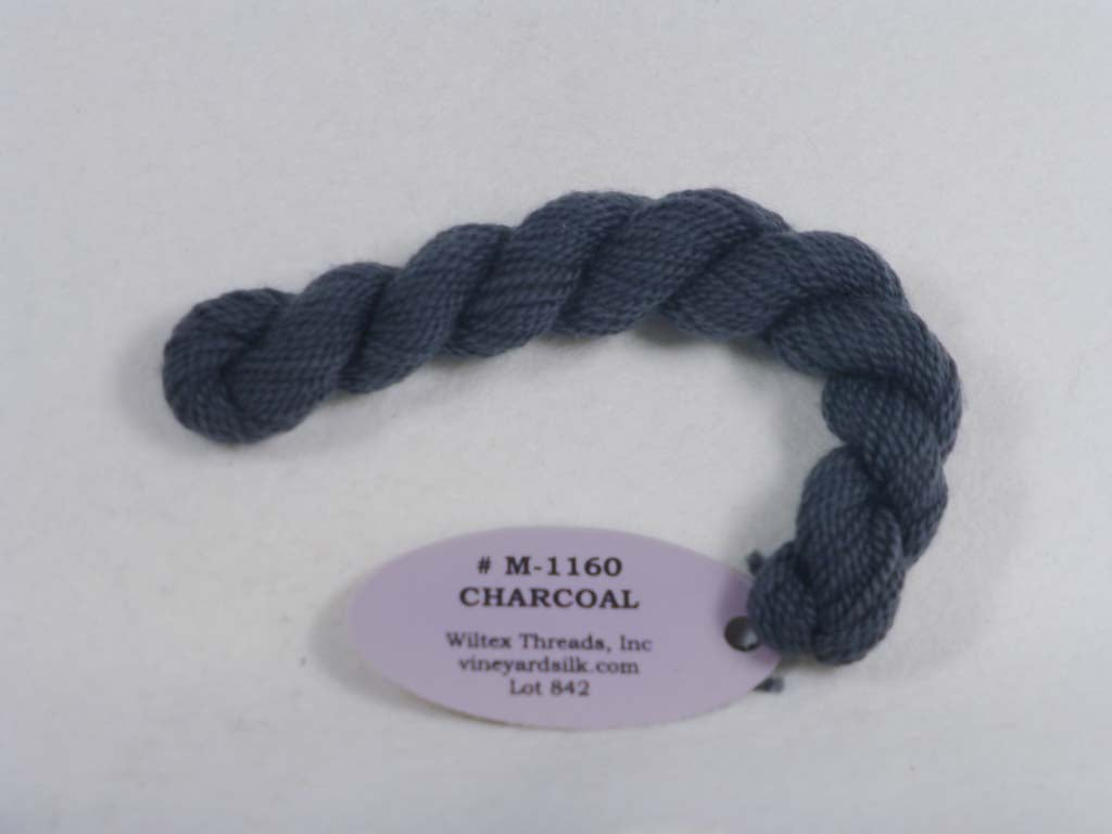 Vineyard Merino 1160 Charcoal by Wiltex Threads From Beehive Needle Arts