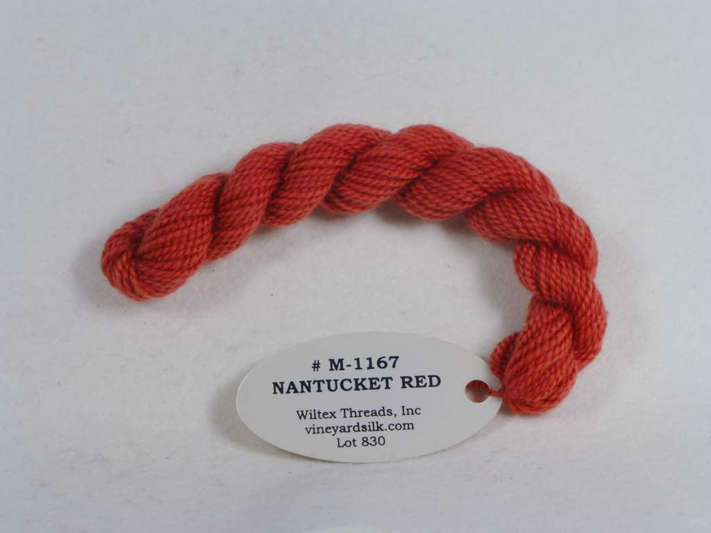 Vineyard Merino 1167 Nantucket Red by Wiltex Threads From Beehive Needle Arts
