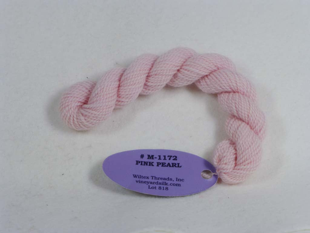 Vineyard Merino 1172 Pink Pearl by Wiltex Threads From Beehive Needle Arts