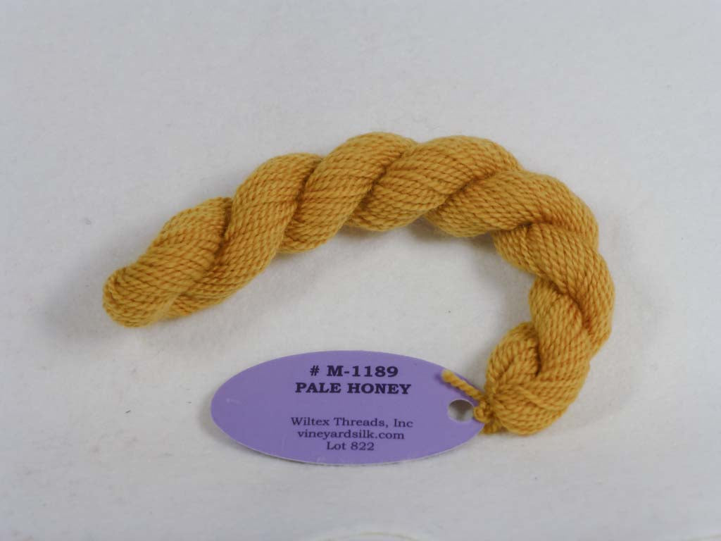 Vineyard Merino 1189 Pale Honey by Wiltex Threads From Beehive Needle Arts