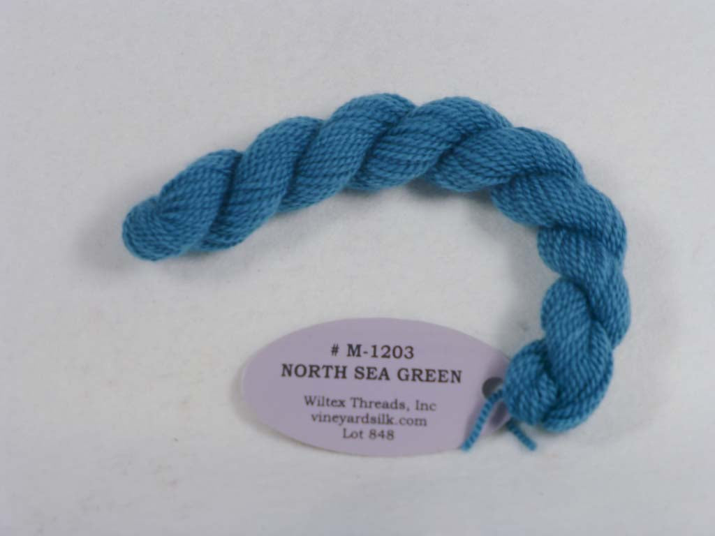 Vineyard Merino 1203 North Sea Green by Wiltex Threads From Beehive Needle Arts