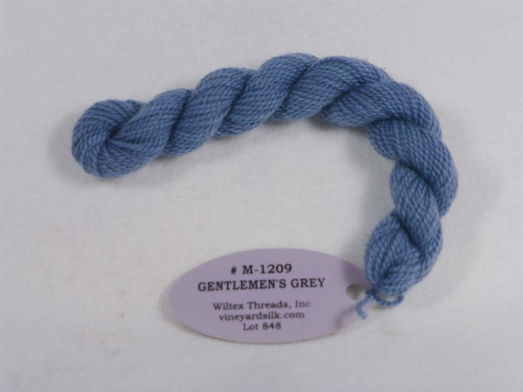 Vineyard Merino 1209 Gentleman's Grey by Wiltex Threads From Beehive Needle Arts