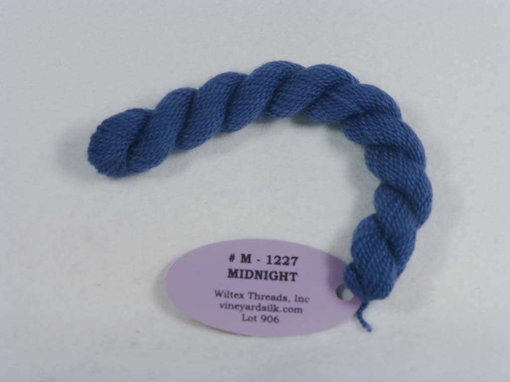 Vineyard Merino 1227 Midnight by Wiltex Threads From Beehive Needle Arts