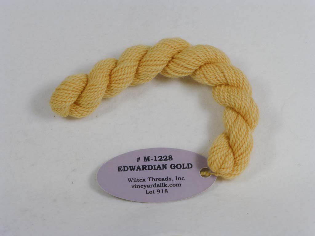 Vineyard Merino 1228 Edwardian Gold by Wiltex Threads From Beehive Needle Arts