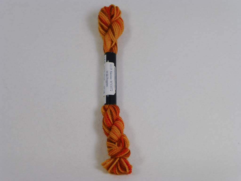 O/D Merino WV1072 Wild Poppies by Threadworx From Beehive Needle Arts