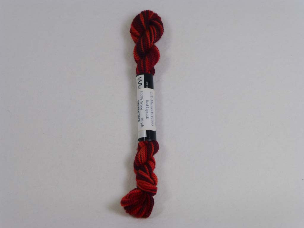 O/D Merino WV1090 Red Lipstick by Threadworx From Beehive Needle Arts