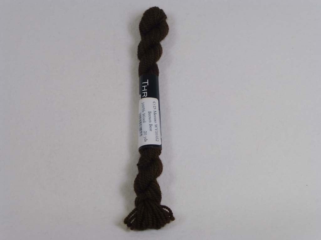 O/D Merino WV10352 Brown Bear by Threadworx From Beehive Needle Arts