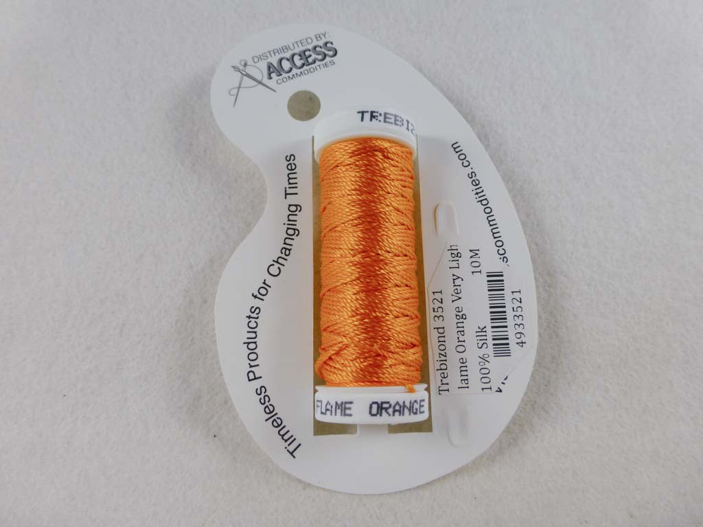 Trebizond 3521 Flame Orange Very Light by Access Commodities Inc. From Beehive Needle Arts