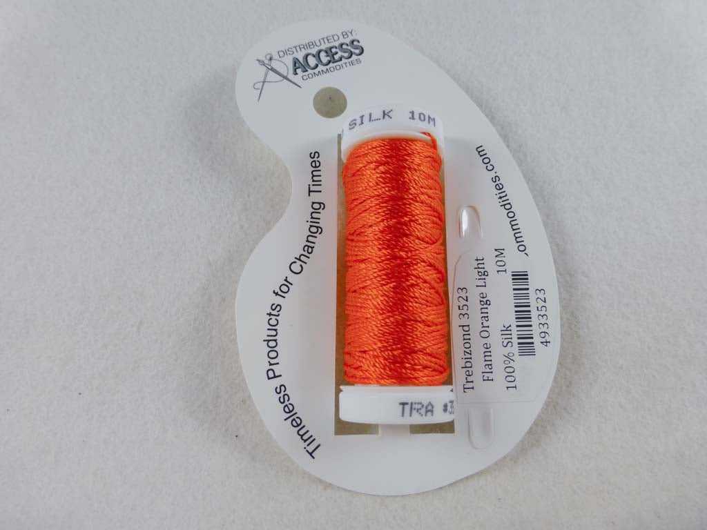 Trebizond 3523 Flame Orange Light by Access Commodities Inc. From Beehive Needle Arts