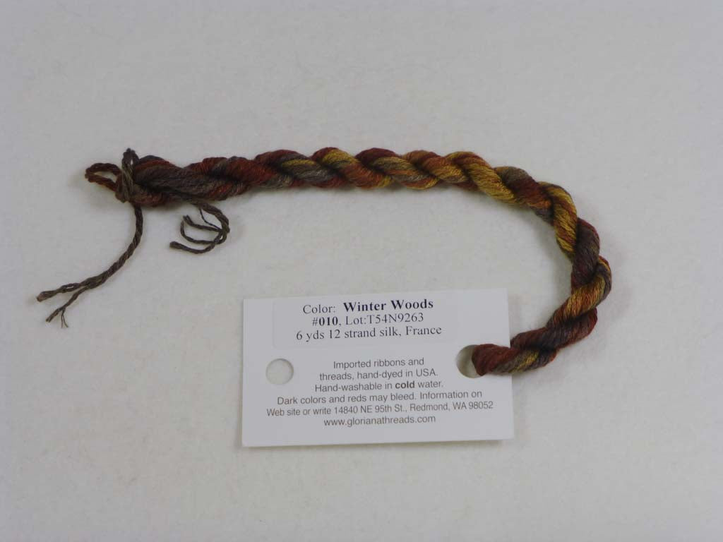 Gloriana Silk Floss 010 Winter Woods by Gloriana From Beehive Needle Arts