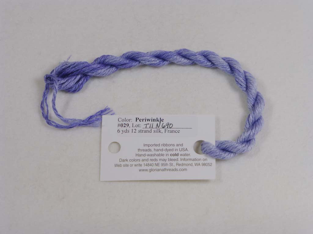 Gloriana Silk Floss 029 Periwinkle by Gloriana From Beehive Needle Arts