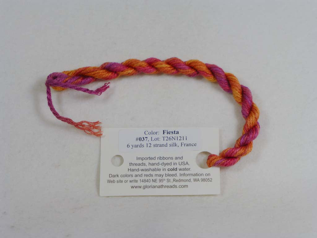 Gloriana Silk Floss 037 Fiesta by Gloriana From Beehive Needle Arts