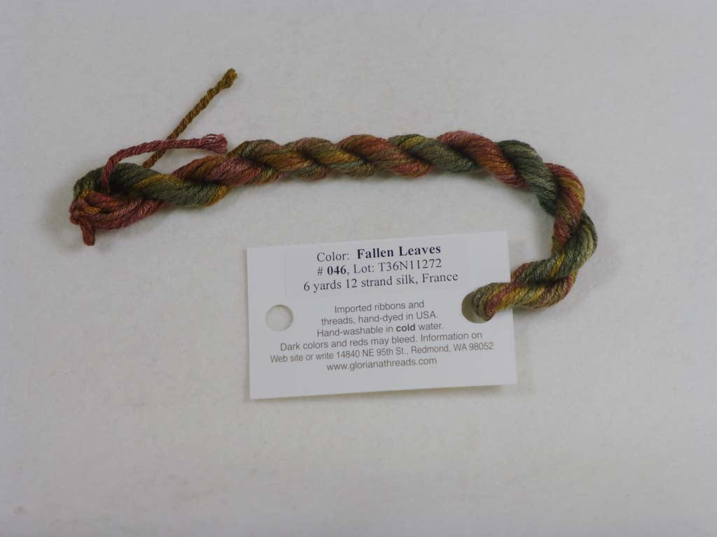 Gloriana Silk Floss 046 Fallen Leaves by Gloriana From Beehive Needle Arts