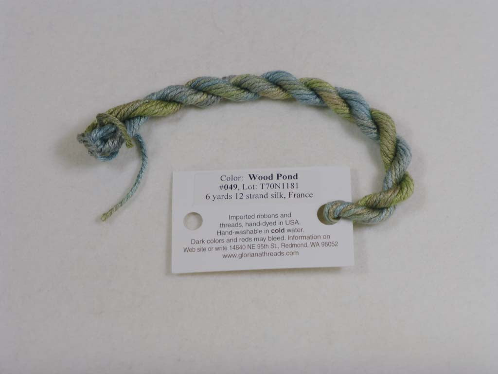 Gloriana Silk Floss 049 Wood Pond by Gloriana From Beehive Needle Arts
