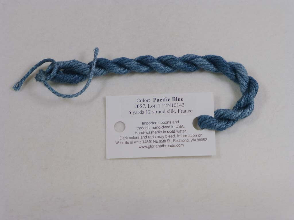 Gloriana Silk Floss 057 Pacific Blue by Gloriana From Beehive Needle Arts